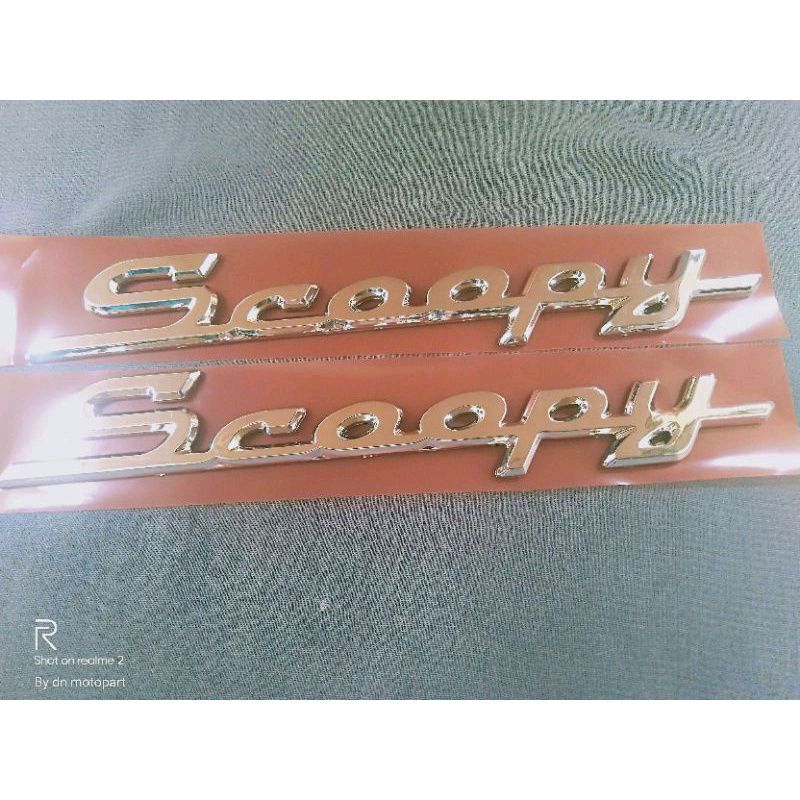 emblem logo honda scoopy f1 k16 2013-2016