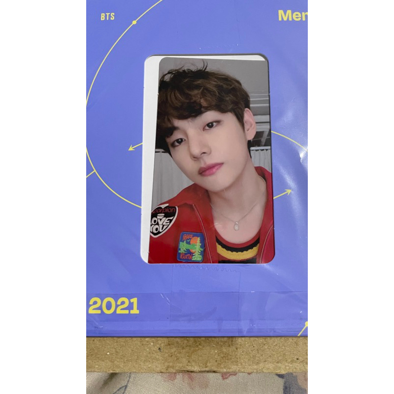 BOOKED BLURAY MEMO MEMORIES 2021 V KIM TAEHYUNG TAE PHOTOCARD RPC