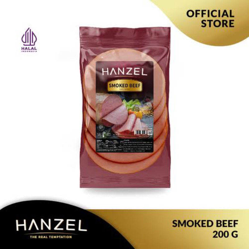 

HANZEL Smoked Beef 200 Gram
