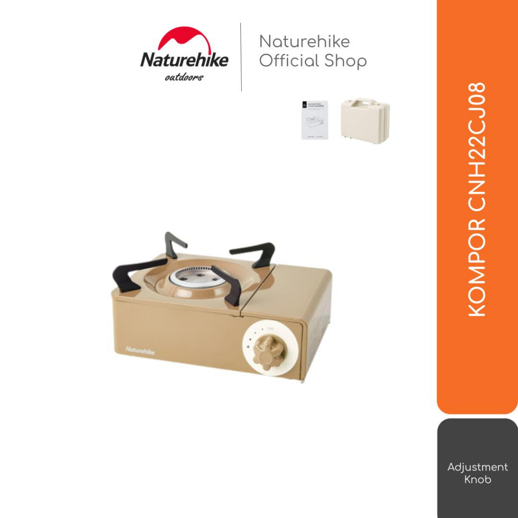 KOMPOR GAS HICOOK MINI CASSETTE PORTABLE CAMPING NATUREHIKE CNH22CJ008