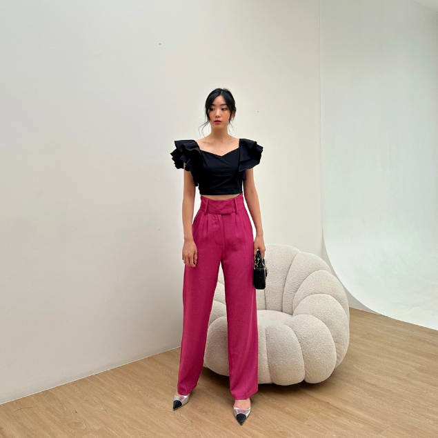 NOMI - Tory Highwaist Pants / HW Cullote Pants