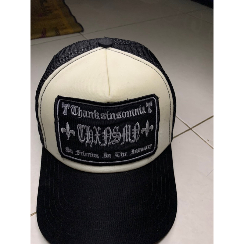 Trucker Hat Tricera V2 Black Thanksinsomnia