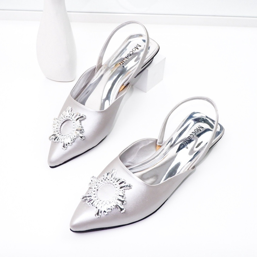 Sepatu Heels Wanita 3 cm Slingback MC-MT 01