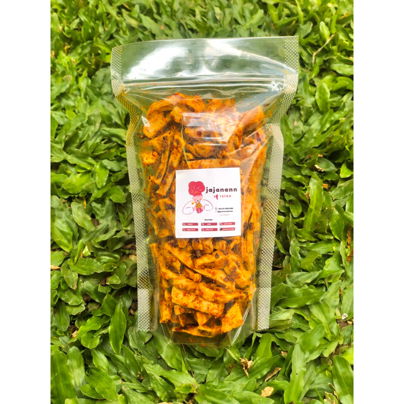 Jual Basreng Pedas Jeruk Kriuk Jajanan Khas Sunda Shopee Indonesia