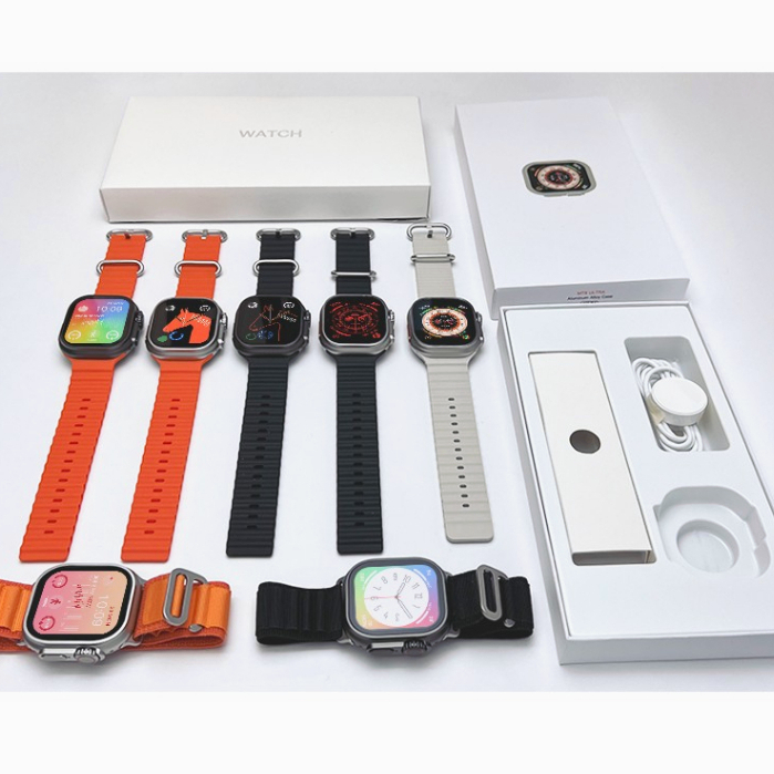 IWO Series 8 MT8 Ultra Smartwatch 49MM (Watch Ultra Copy), Bluetooth call, NFC,  TFT Full Screen, always-on display