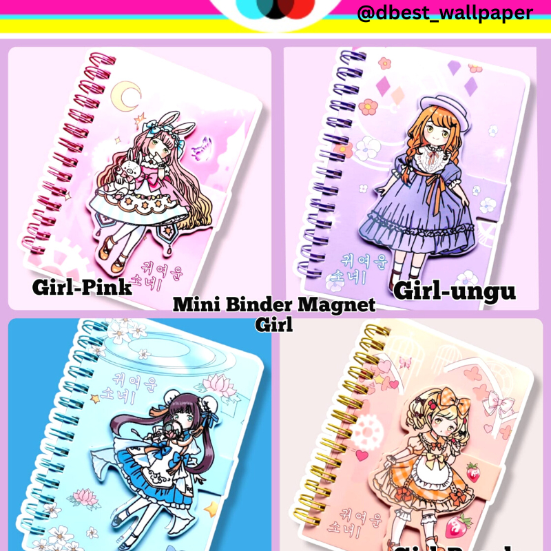 

MINI BINDER BOOK NOTEBOOK BINDER NOTEBOOK LUCU CARTOON DIARY MINIBOOK MEMO KECIL BUKU MEMO LUCU MEMO @dbestwallpaper