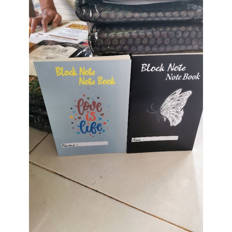 

block note / blok note book buku catatan memo notes