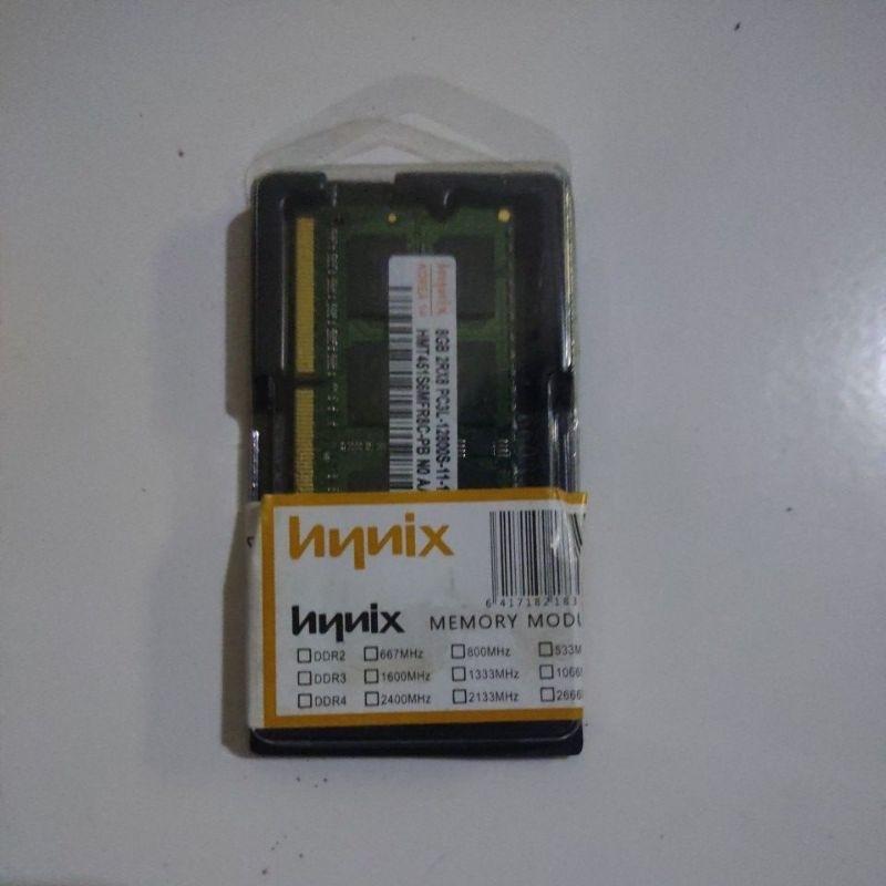 ram 8gb ddr3l