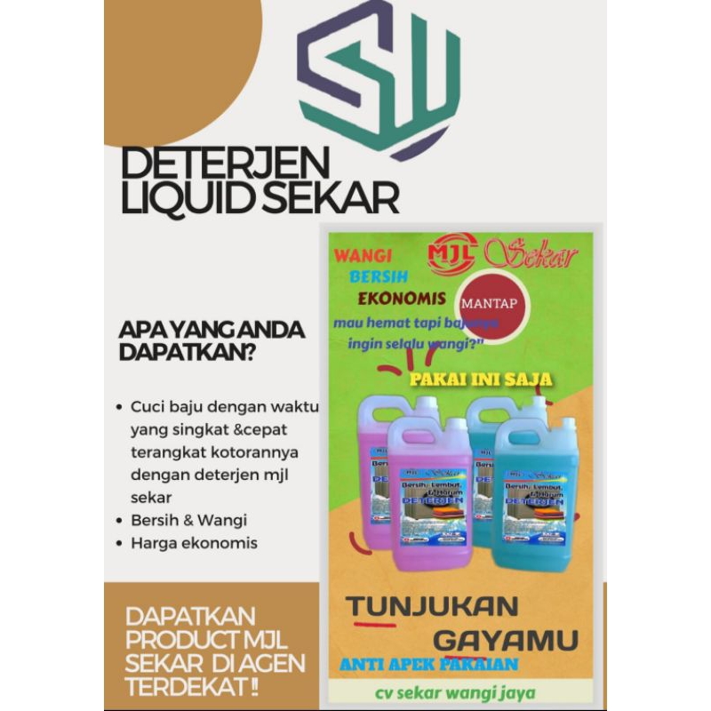 Detergen cair 5 Liter