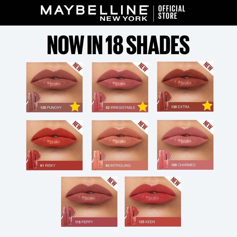 Maybelline Superstay Vinyl Ink Original BPOM - Vinylink Lipstick Lipstik COD