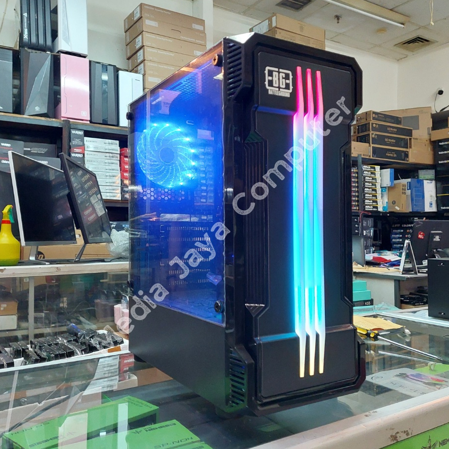 Paket PC Gaming Murah Core i5 6400 Fullset RAM 8GB GTX 750 TI + Monitor 24 Inch komputer gaming full set garansi 1 tahun