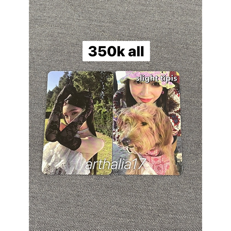 Red velvet irene kebun finale joy hello benji reve festival photocard pc