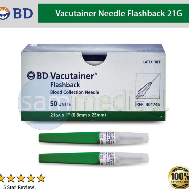 BD Vacutainer Needle Flashback