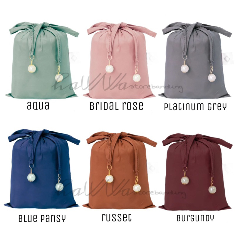 Mukena travel (mukena genggam) one tone by ALIF