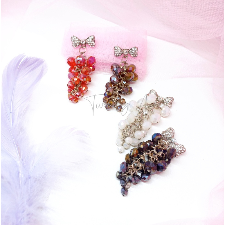 Bros Dagu Juntai Permata / Bros Dagu Juntai Mewah / Bros Mewah / Bros Elegan / Bros Permata Silver /