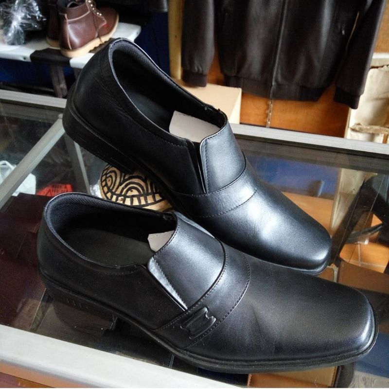 Sepatu Pria Pantofel Elegan Kulit Asli Garut | Baretto Leather