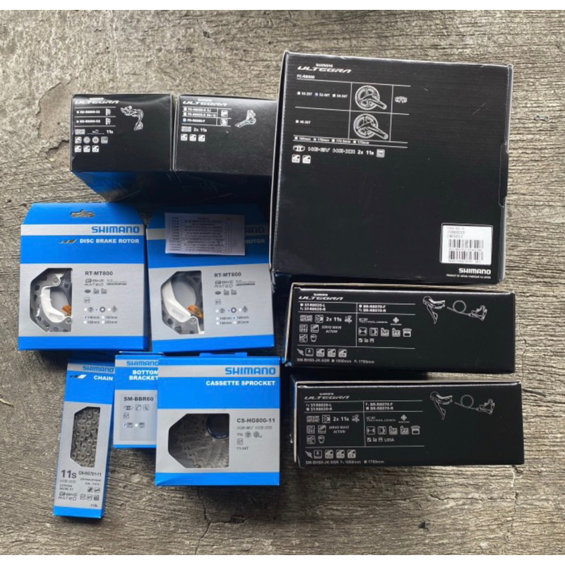 Groupset Shimano Ultegra 11 speed DISCBRAKE