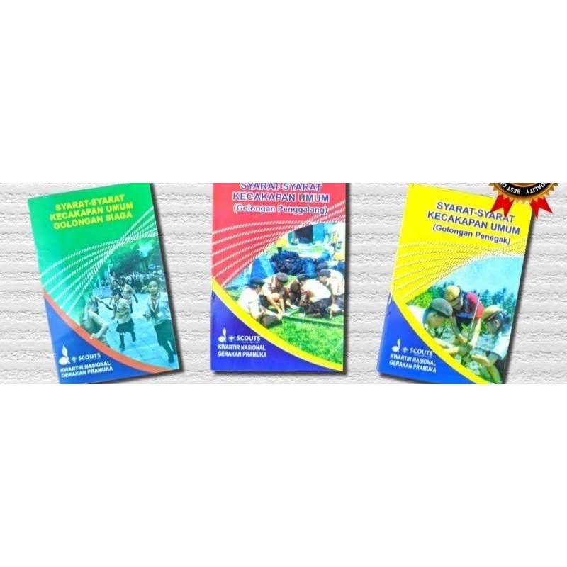 

200pcs buku sku Pramuka siaga-penegak - penggalang