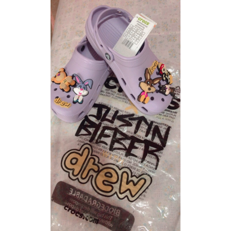 crocs x drew hause justin bieber