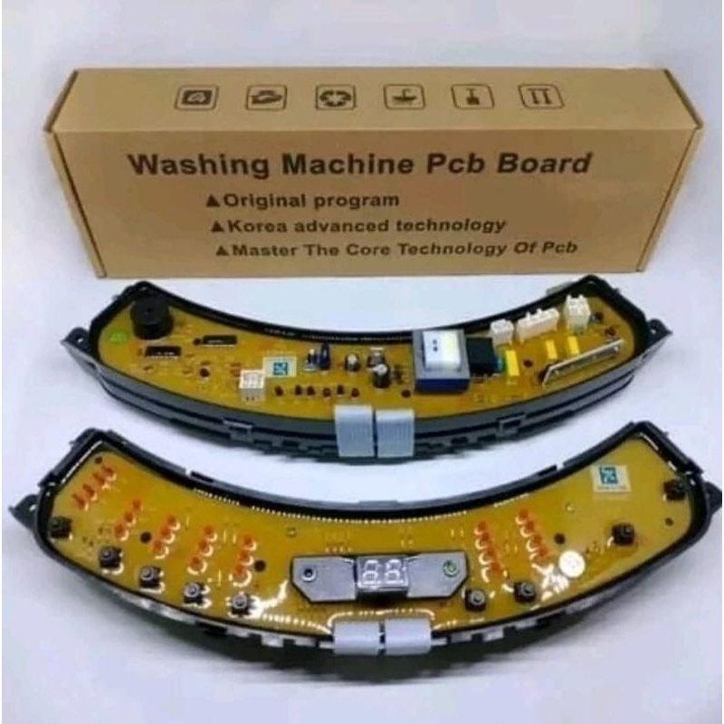 MODUL PCB MESIN CUCI SHARP  ES-N75FY ,  ES-N75KY , ES-N85KY