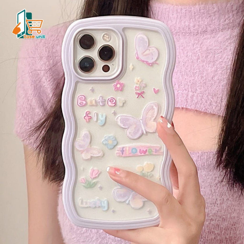 SS129 SOFTCASE MOTIF KARTUN KUPU KUPU FOR XIAOMI REDMI 4A 5A 6A 8 8A PRO 9A 9C 10A 10 5G 10C 12C 11A  NOTE 5A PRIME 8 9 10 PRO 11S 11 12 PRO PLUS 5G POCO M3 PRO C40 M4 M5 X3 PRO MI A1 PLUS 2022 4G CS5140