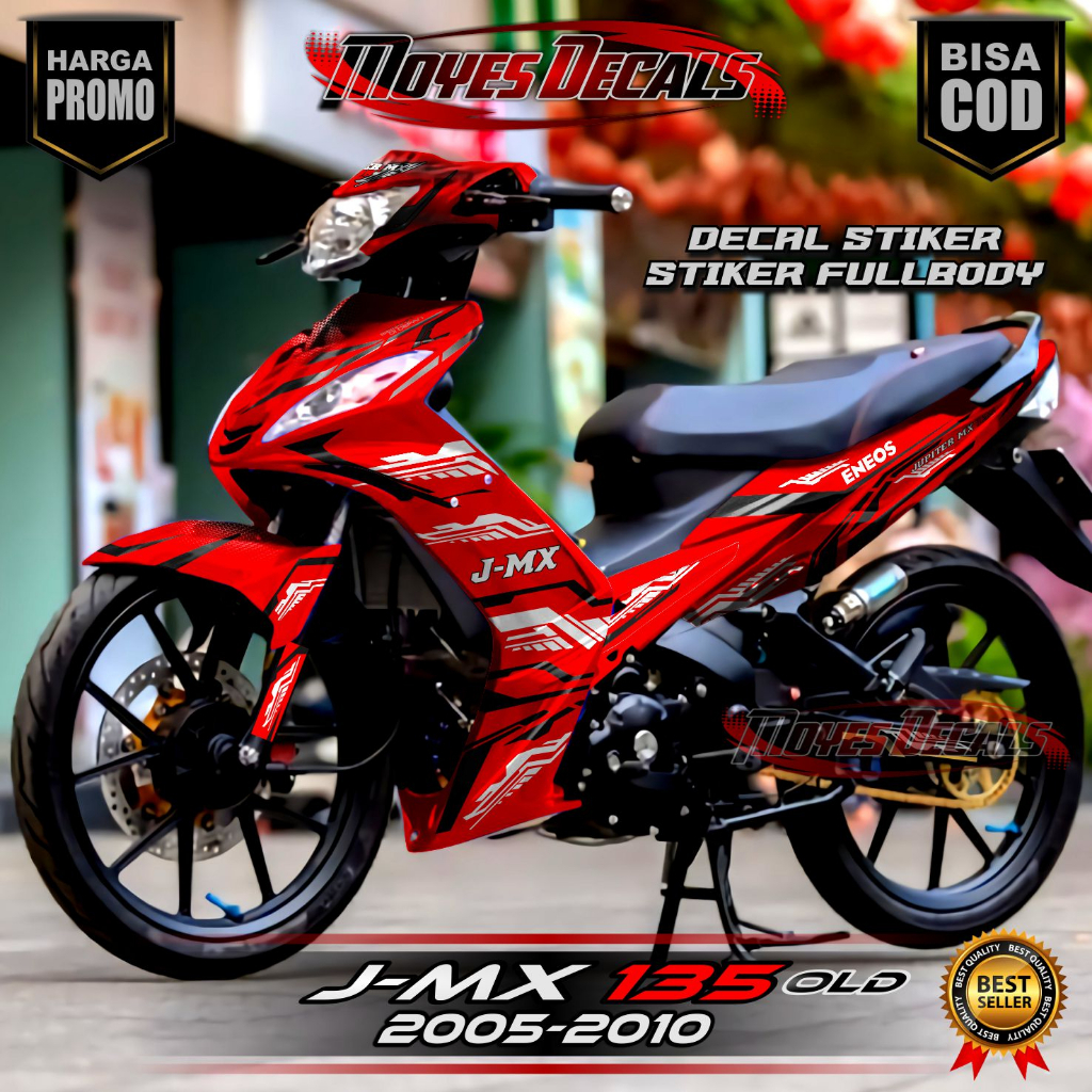 (COD) Decal Sticker Full Body Yamaha Jupiter Mx Old Matrix - Line . Stiker Variasi Jupiter Mx OLD Ju
