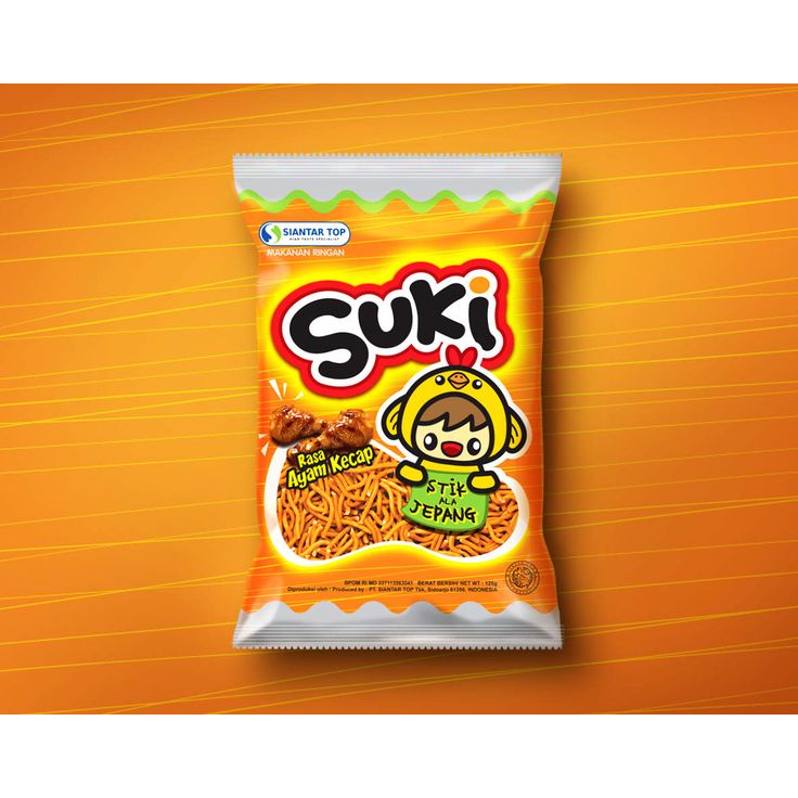 

SUKI SNACK MIE GORENG / SNACK MIE GORENG RASA AYAM KECAP BY SIANTAR TOP 1 RENCENG - 10PCS