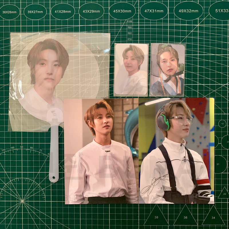 [Ready Stock] NCT Dream Renjun PUFF Photocard PC Selca ; Postcard Barista Atlet Athlete ; Handfan Ki