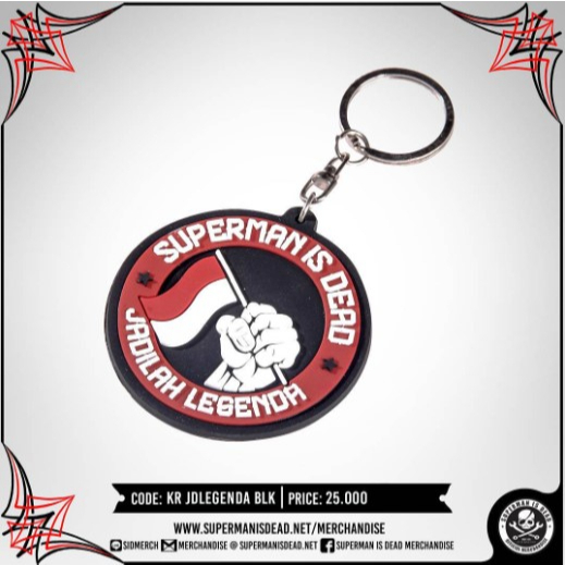 GANTUNGAN KUNCI SUPERMAN IS DEAD / KR JDLEGENDA BLK
