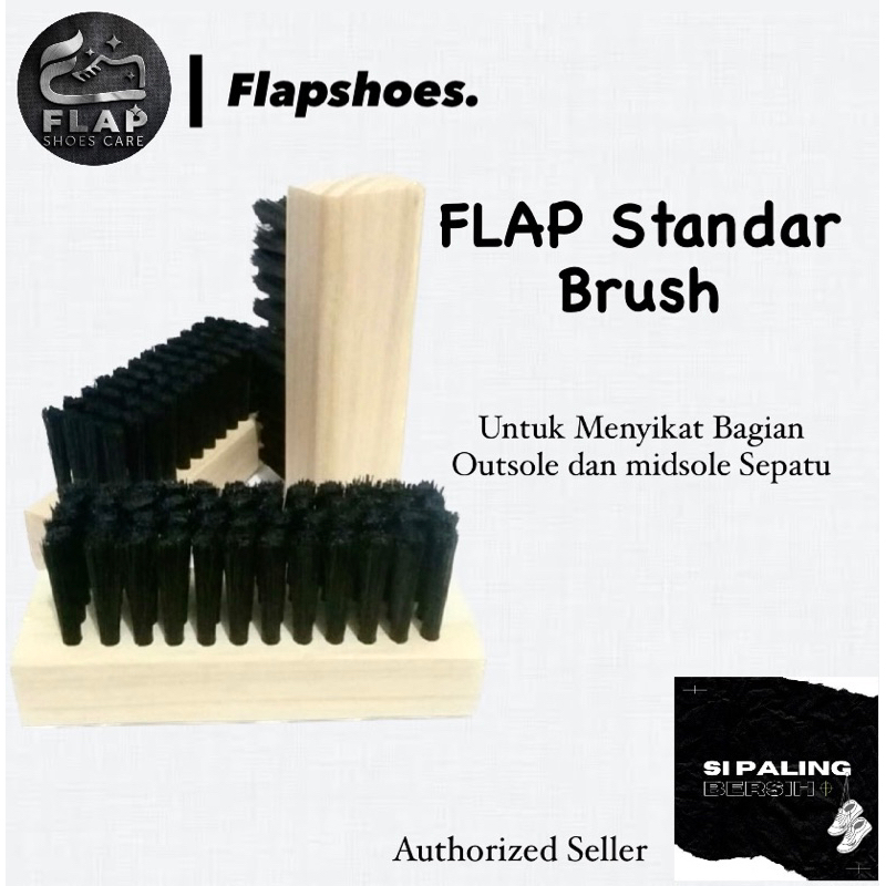 FLAP Shoes Sikat Pembersih Perawatan Khusus Sepatu