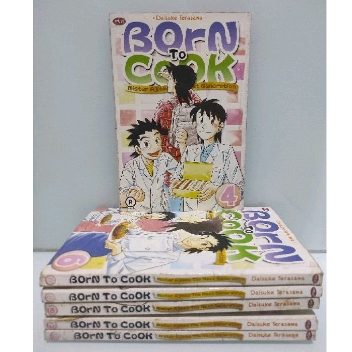 KOMIK BORN TO COOK DAISUKE TERASAWA CABUTAN