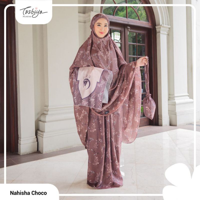 Mukena Tazbiya Travel Dewasa Nahisha Series Allsize