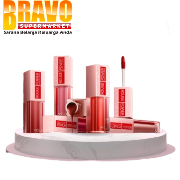 Bravo Bojonegoro - YOU Rouge Power Matte Lip Cream Lipstik