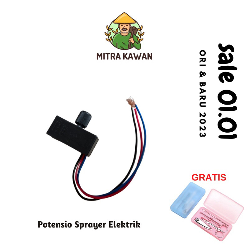 Potensio Sprayer Elektrik Manual PREMIUM