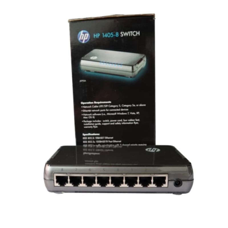 HP 1405 - 8 SWITCH J9793A 10/100 Mbps Fast Ethernet