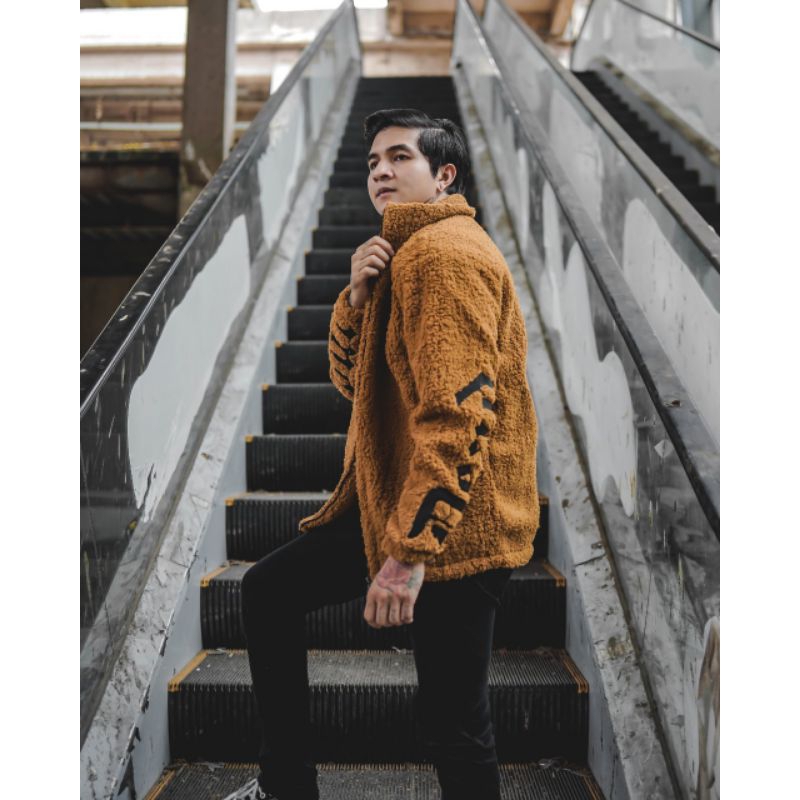 JAKET SHERPA BULU UNISEX TEBAL - JAKET MUSIM DINGIN - JAKET BULU - JAKET  BULU WANITA