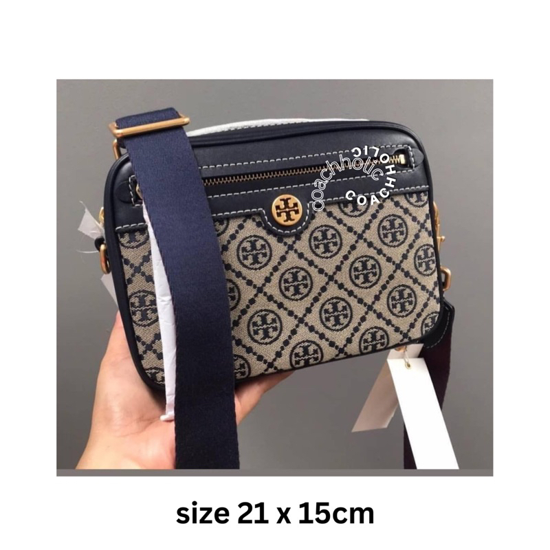 tory burch T monogram camera bag original