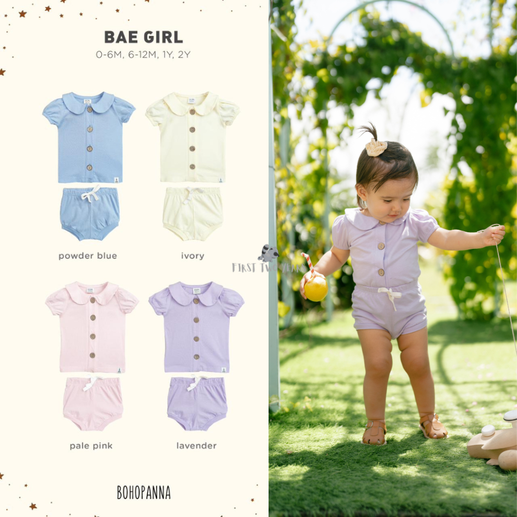 Bohopanna - Bae Girl Set / Setelan anak perempuan