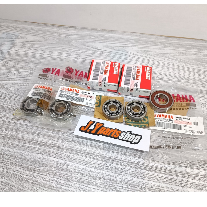 PAKET BEARING LAHER GARDAN RASIO MIO J SOUL GT FINO FI XRIDE X RIDE 115 LAMA ORI YGP