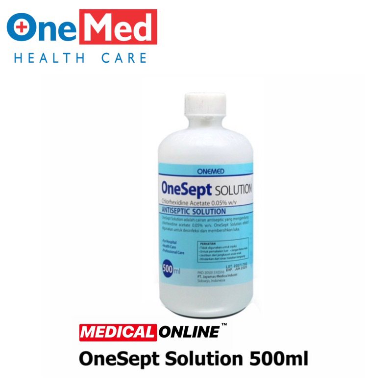 ONESEPT SOLUTION ONEMED ONE SEPT CAIRAN PEMBERSIH LUKA MEDICAL ONLINE MEDICALONLINE