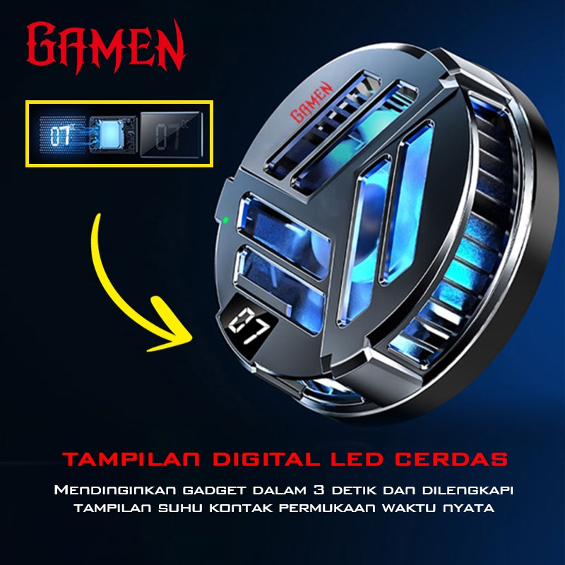 Gamen Siberia II Black Mobile / Smartphone Cooling Fan