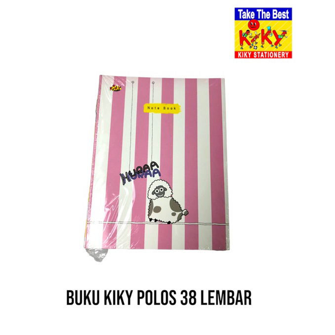 

HJK PROMO Buku Tulis 38 Lembar (KIKY,OKEY,SIDU)-SHAGB