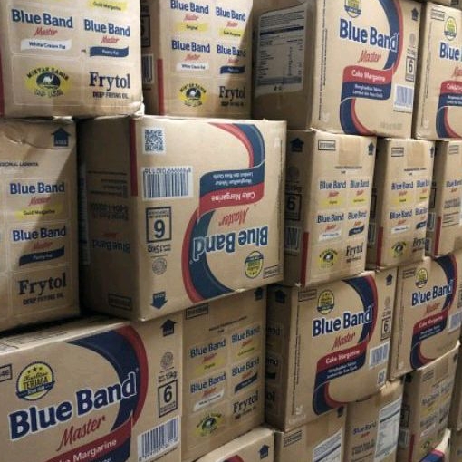 

1 Dus Bluband Master margarine 15kg