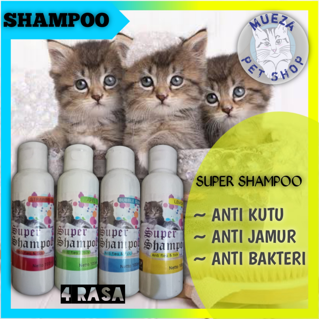 Jual Shampoo Kucing Premium Shampoo Anti Kutu Anti Jamur Anti Flea