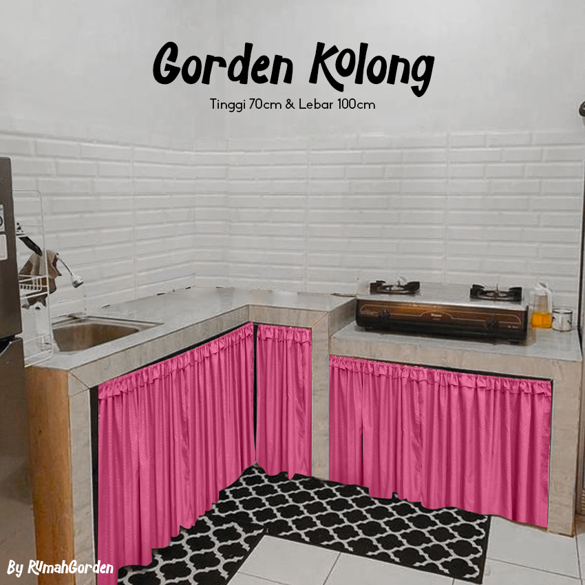 GORDEN KOLONG DAPUR BAWAH MEJA KOMPOR MURAH + BONUS TALI