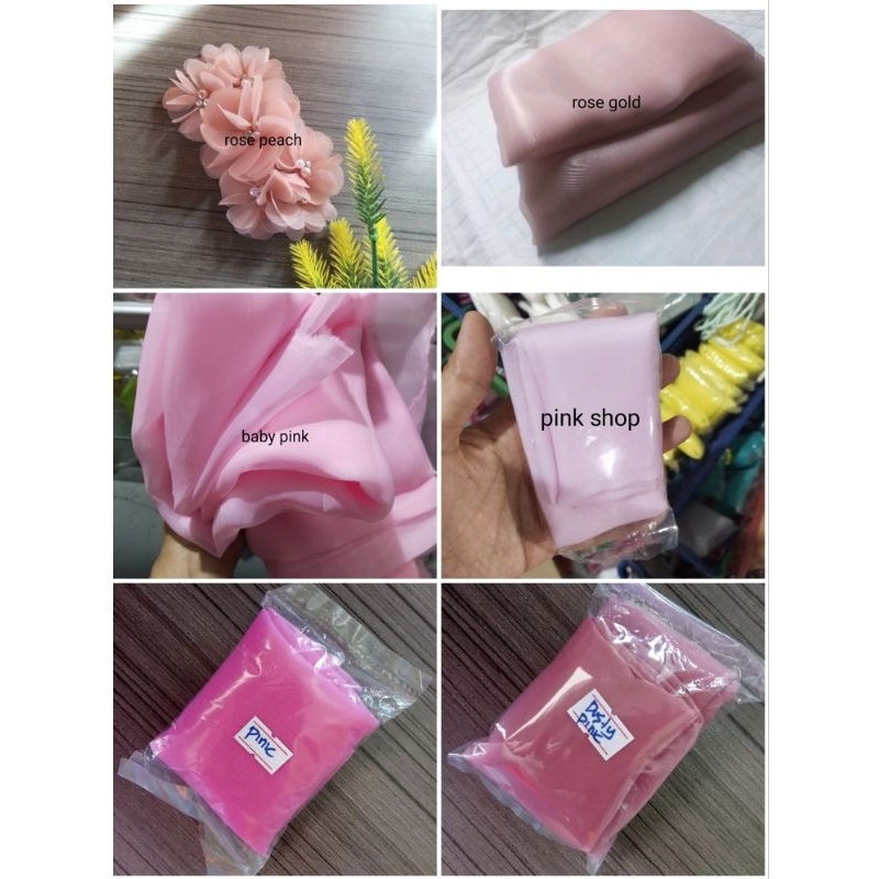 aplikasi bunga organza 3d/hiasan kebaya dan gaun