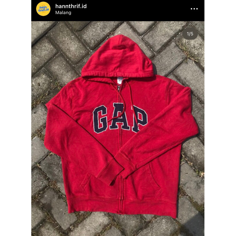 ZIPHOODIE GAP SECOND ORIGINAL