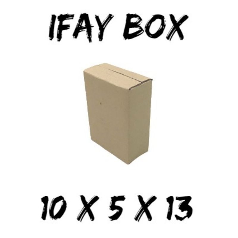 

kardus/box Ukuran 10x5x13 cm single wall polos