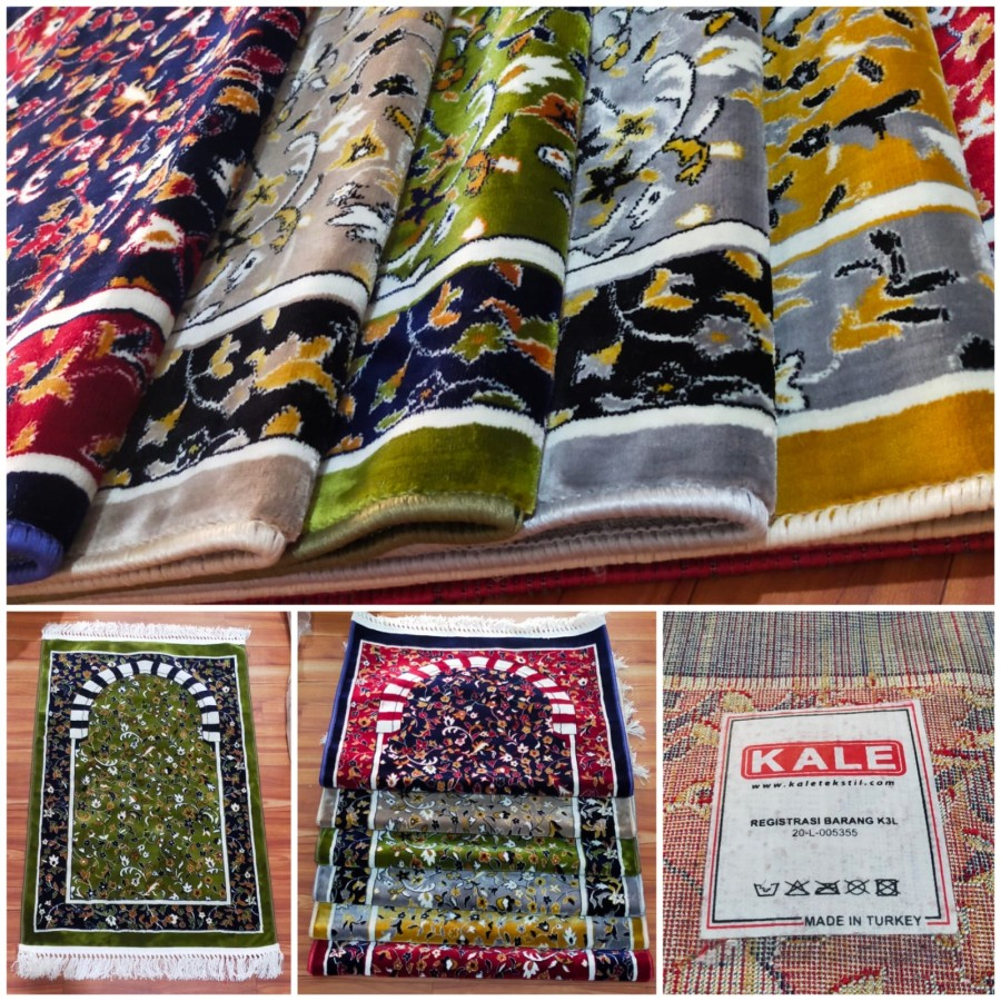 Sajadah Rawdah Kano Turkey Tebal 6 Ml Premium Quality