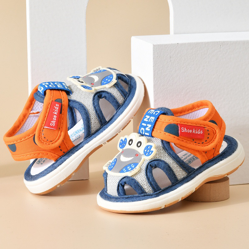 Sandal Anak Baby Bayi Prewalker Shoes Bunyi Cit Cit Cit/ Baby Prewalker shoes Boy and Girl / Sepatu Bayi Bunyi Laki Laki Perempuan / Sandal Anak Belajar Jalan Tapak Bunyi Ringan Anti SLip